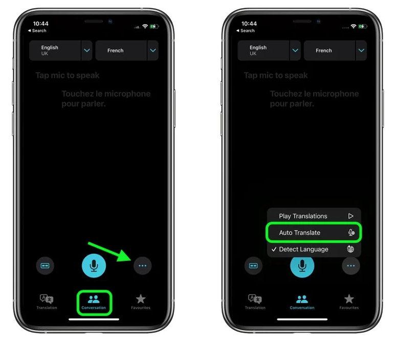 和平苹果手机维修分享iOS 15 “翻译” App 新改进 